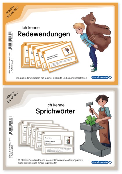 Ich kenne Redewendungen und Sprichwörter im Set