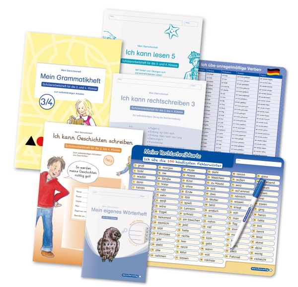 Lehrerprüfpaket 4 - Deutsch: 2.bis 4. Klasse