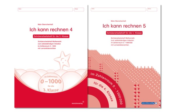 Ich kann rechnen 4 und 5 im Set - 2 Hefte