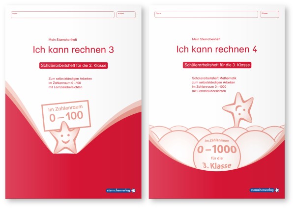 Ich kann rechnen 3 und 4 DIN A4 im Set - 2 Hefte