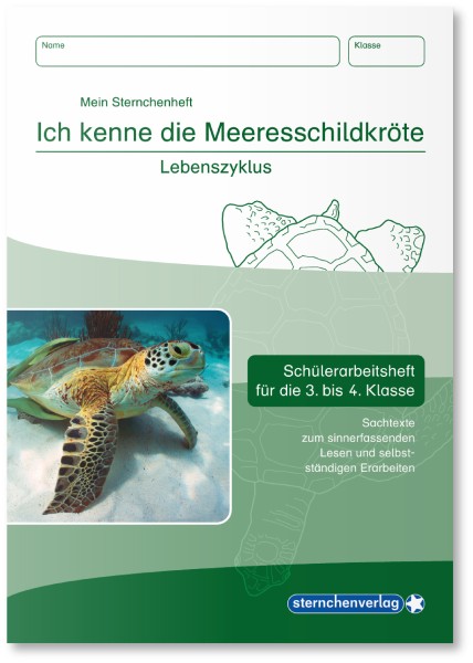 Ich kenne die Meeresschildkröte - Lebenszyklus