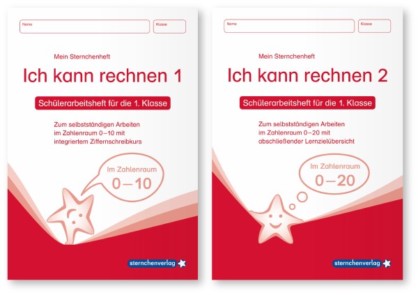 Ich kann rechnen 1 und 2 DIN A5 im Set - 2 Hefte