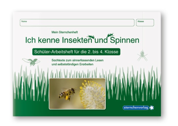 Ich kenne Insekten und Spinnen