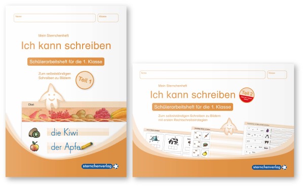 Ich kann schreiben Teil 1 und Teil 2 im Set - 2 Hefte