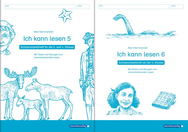 Ich kann lesen 5 und 6 im Set - 2 Hefte