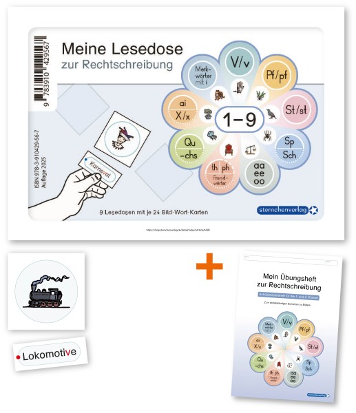 Meine Lesedosen zur Rechtschreibung 1-9 im Set