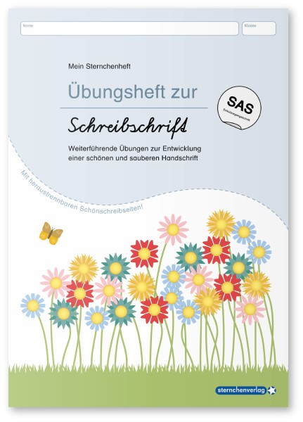 Übungsheft zur Schreibschrift in SAS - Mein Schönschreibheft
