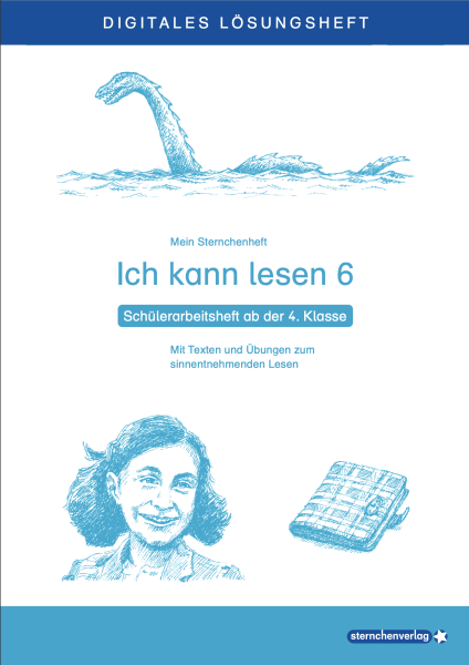 Ich kann lesen 6 - digitales Lösungsheft