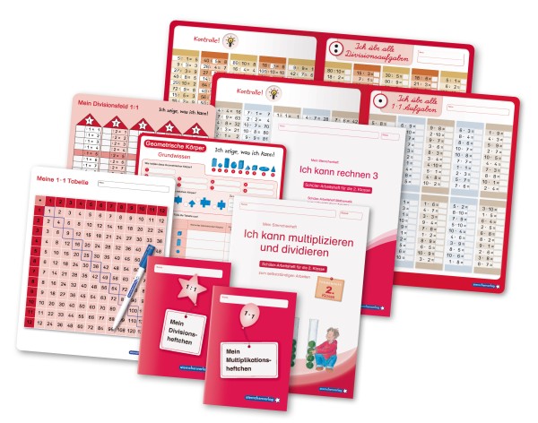 Lehrerprüfpaket 8 - Mathematik: 1. und 2. Klasse
