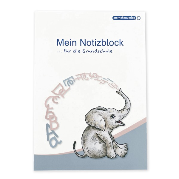 Mein Notizblock Elefant DIN A4