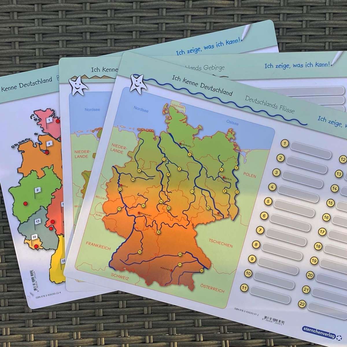 Flüsse Und Gebirge In Deutschland 4 Klasse Ich kenne Deutschland - Deutschlands Gebirge - für die Klasse ohne