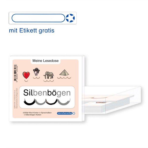 Meine Lesedose - Silbenbögen - Silben lesen lernen